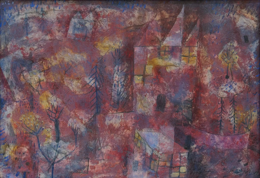maisema lapsen kanssa - Paul Klee