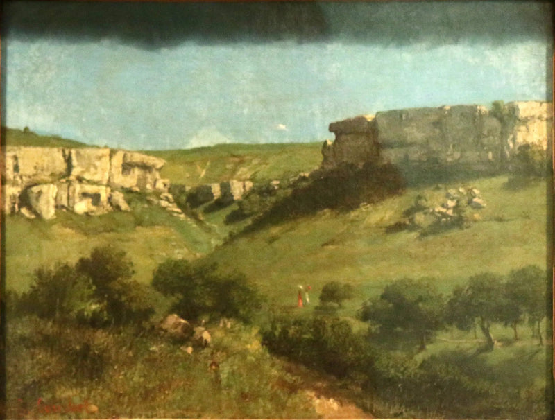 Ornansin maisema - Gustave Courbet