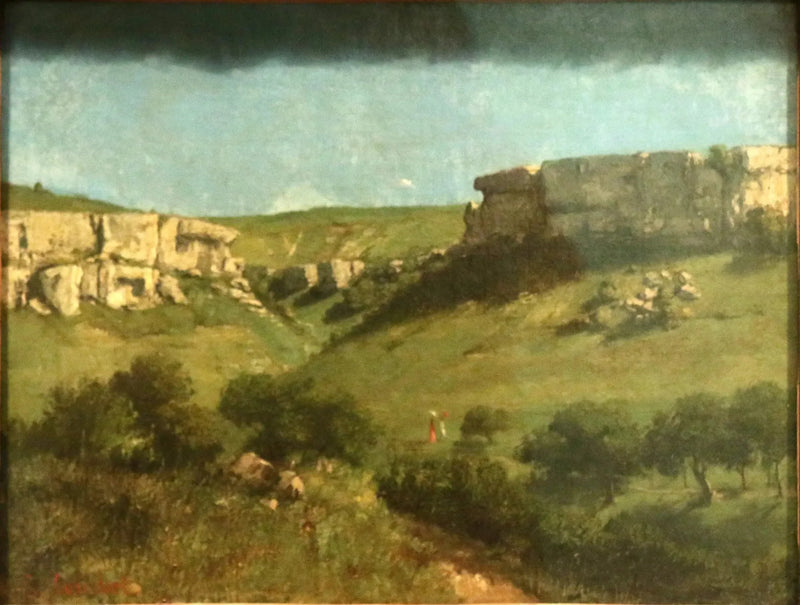 Ornansin maisema - Gustave Courbet
