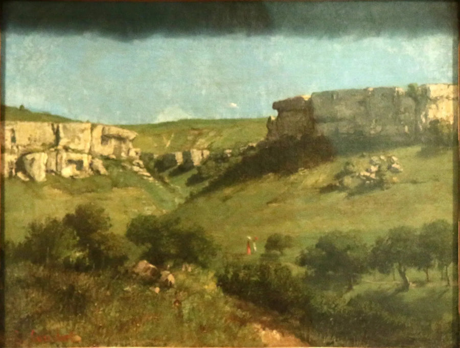 Ornansin maisema - Gustave Courbet