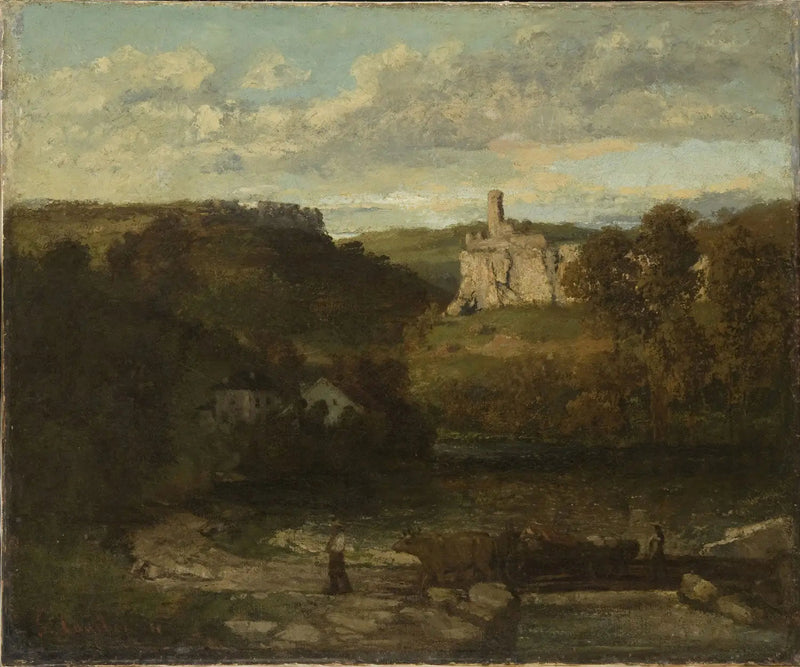Ornansin maisema - Gustave Courbet