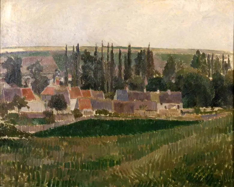 Maisema Osnyssä - Camille Pissarro