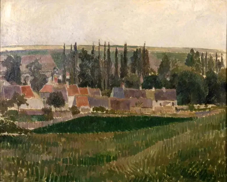 Maisema Osnyssä - Camille Pissarro
