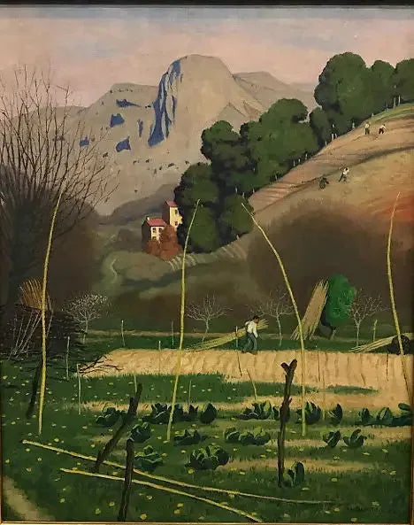 Maisemakuva Saint-Jeannetistä, Provence - Félix Vallotton