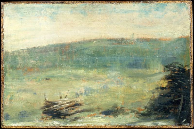 Maisema Saint-Ouenissa - Georges Seurat