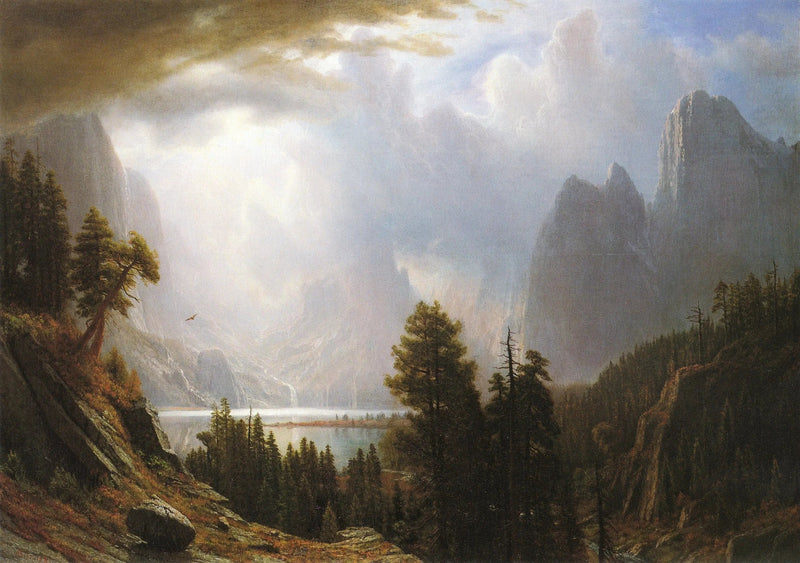 Maisemakuva - Albert Bierstadt