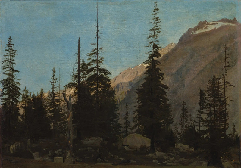 Alppimaisema: Handegg, Sveitsi - Jean-Léon Gérôme