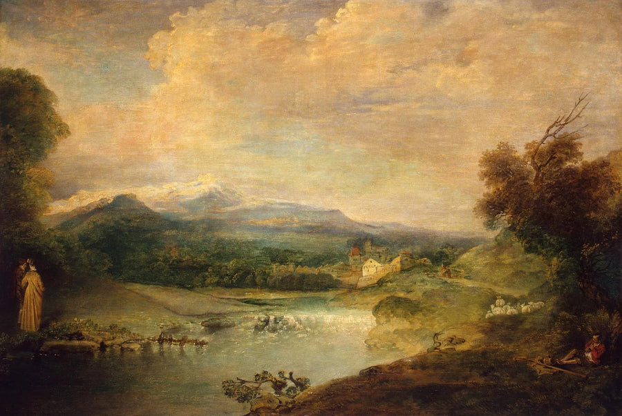 Maisemakuva - Antoine Watteau