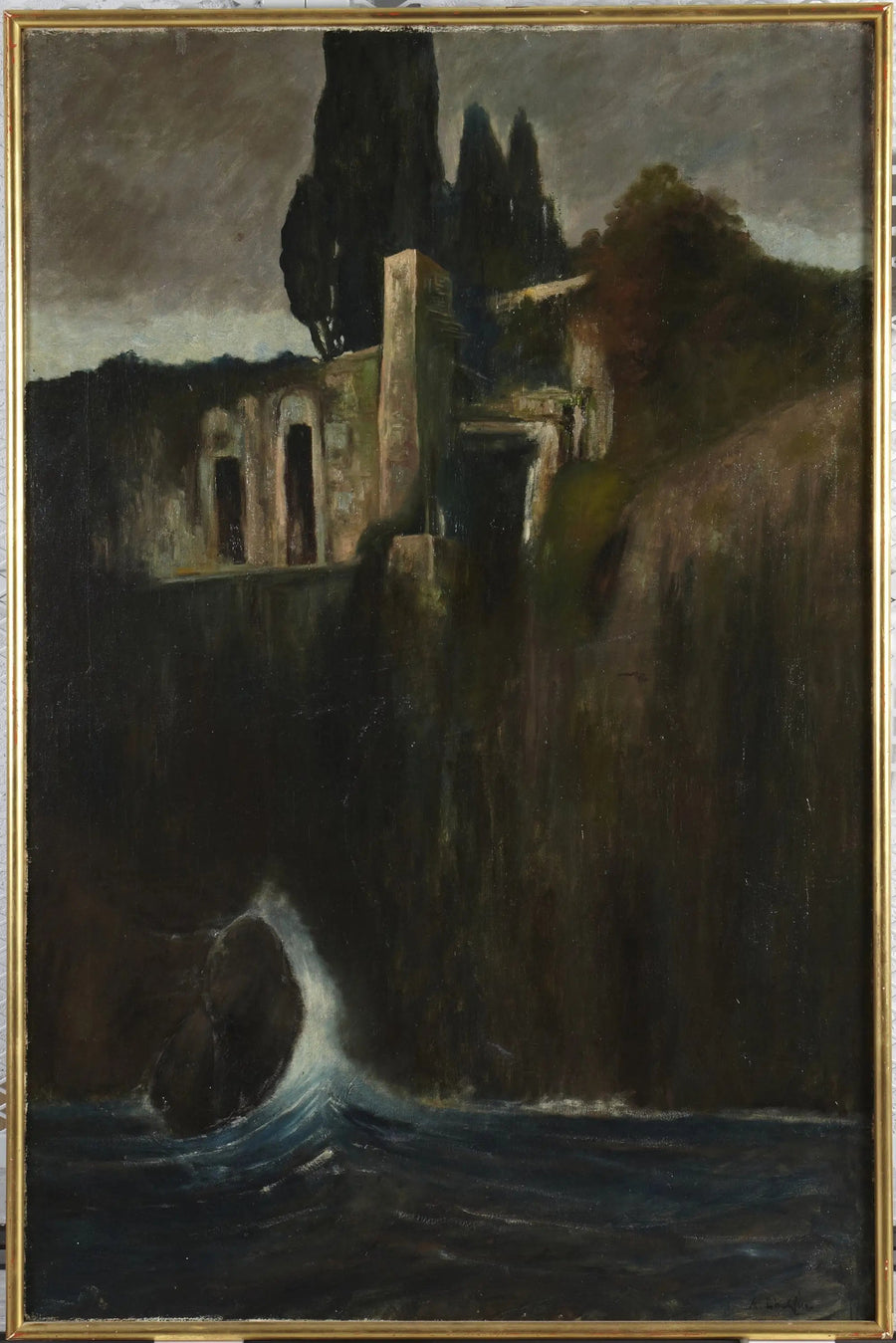 Maisema - Arnold Böcklin