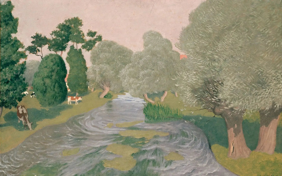 Maisemakuva, Arques-la-Bataille - Félix Vallotton