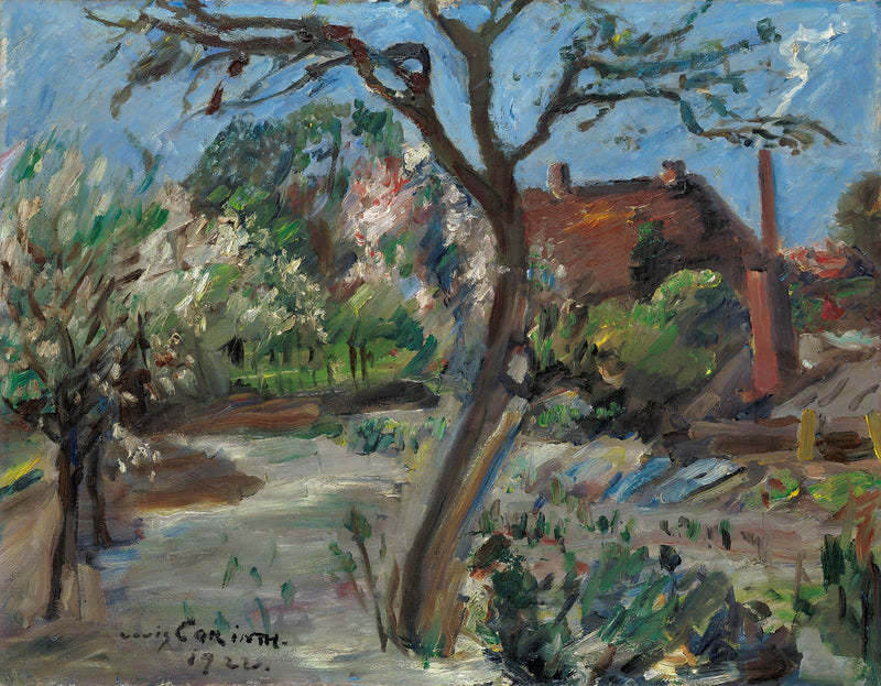 Maisema kevään alussa - Lovis Corinth