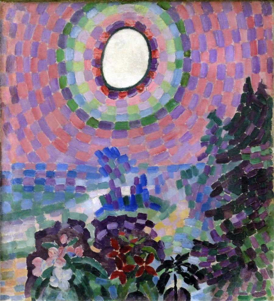 Maisema levyllä - Robert Delaunay