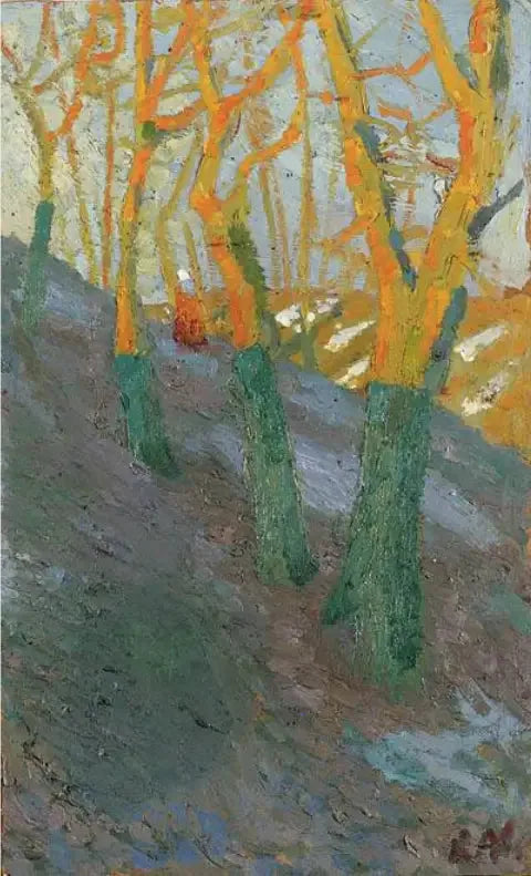Keväinen maisema - Kazimir Malevich