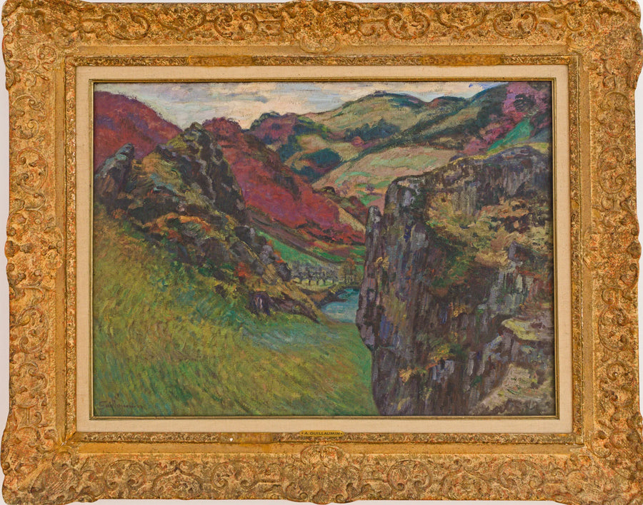 Maisemakuva Saint-Julien-des-Chazesin ympäristössä - Armand Guillaumin