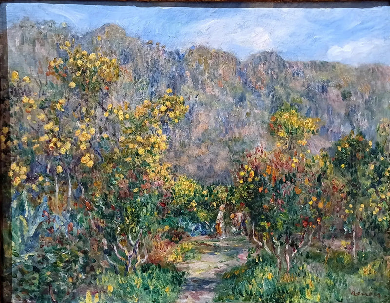 Mimosa maisema - Pierre-Auguste Renoir