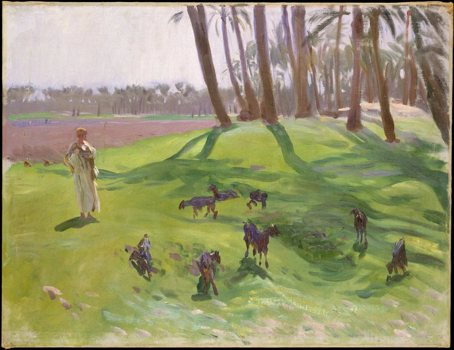 Maisema paimenineen - John Singer Sargent