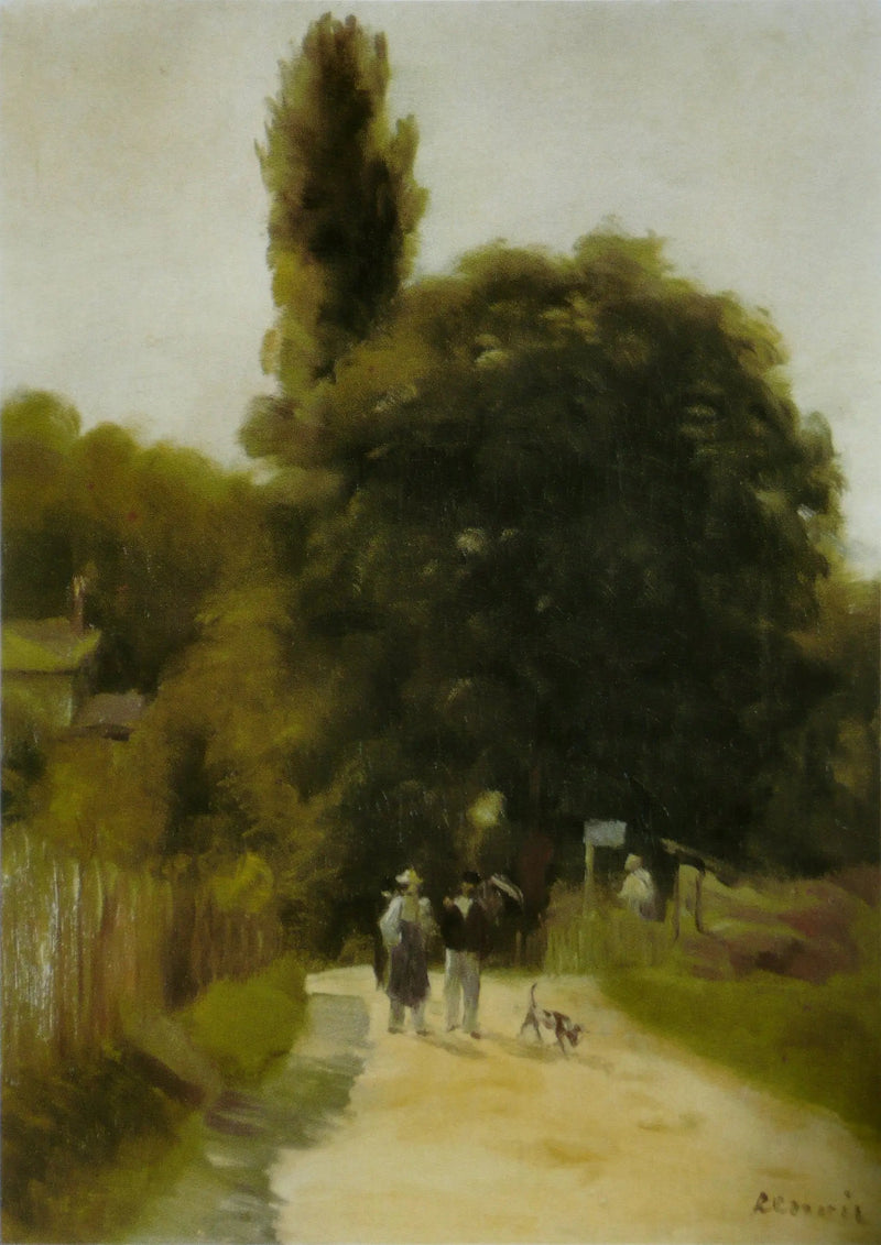 Maisema kahdella hahmolla - Pierre-Auguste Renoir