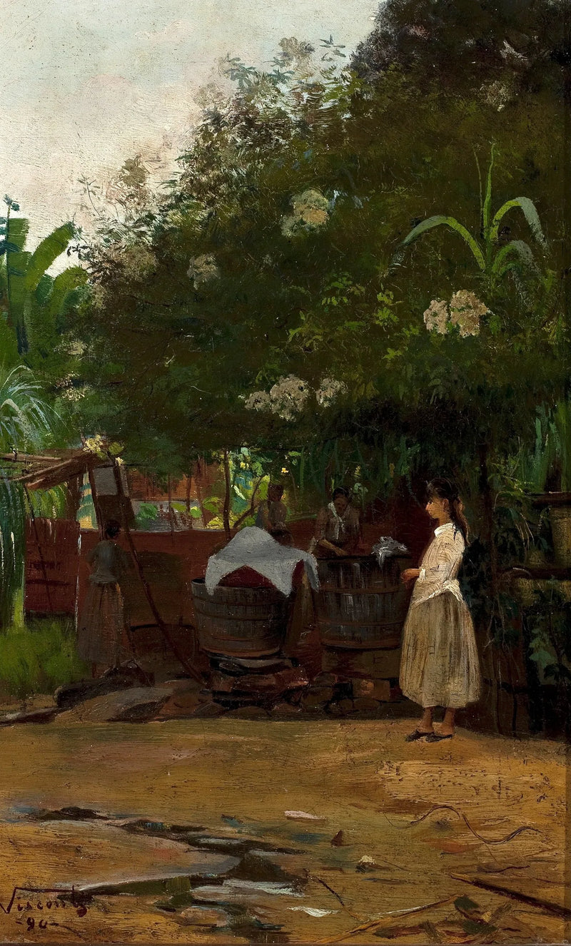Maisema hahmon kanssa - Eliseu Visconti