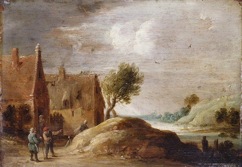 Maisemamaalaus figuureilla - David Teniers nuorempi
