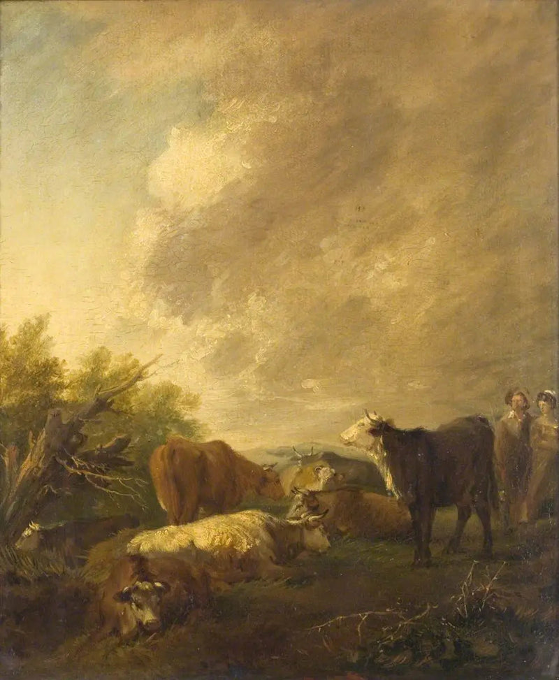 Maisemakuva figuureilla - Thomas Gainsborough
