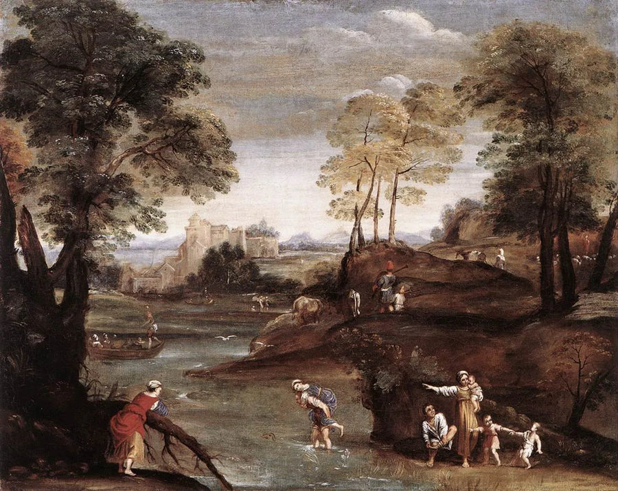 Maisema Fordin kanssa - Domenichino