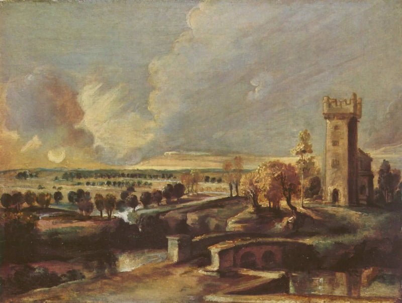 Maisemakuva linnan « Steen » - Peter Paul Rubens