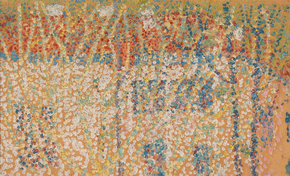 Paysage avec maison rouge - Kazimir Malevich - Alpha Reproduction