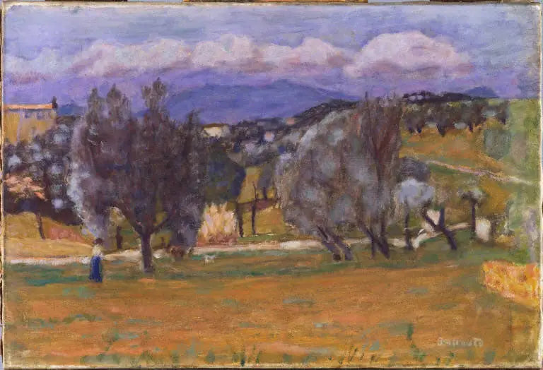 Maisema vuoren kanssa (l'Estérel) - Pierre Bonnard
