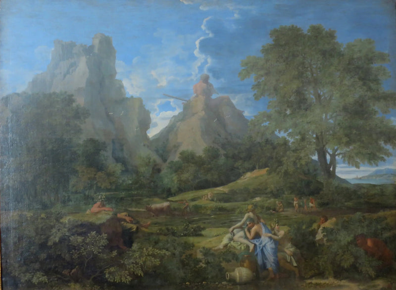 Maisemakuva Polyfémillä - Nicolas Poussin