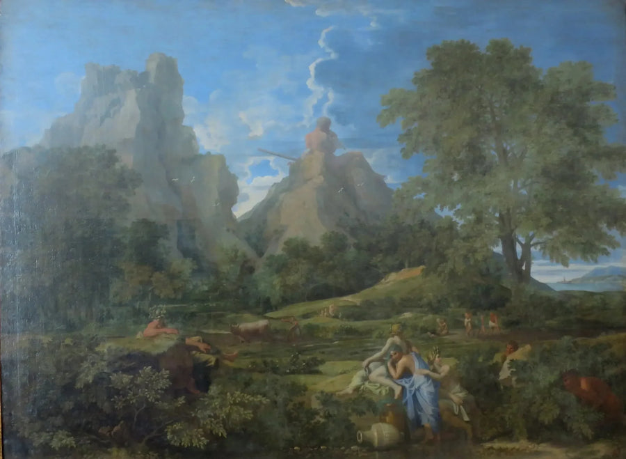 Maisemakuva Polyfémillä - Nicolas Poussin