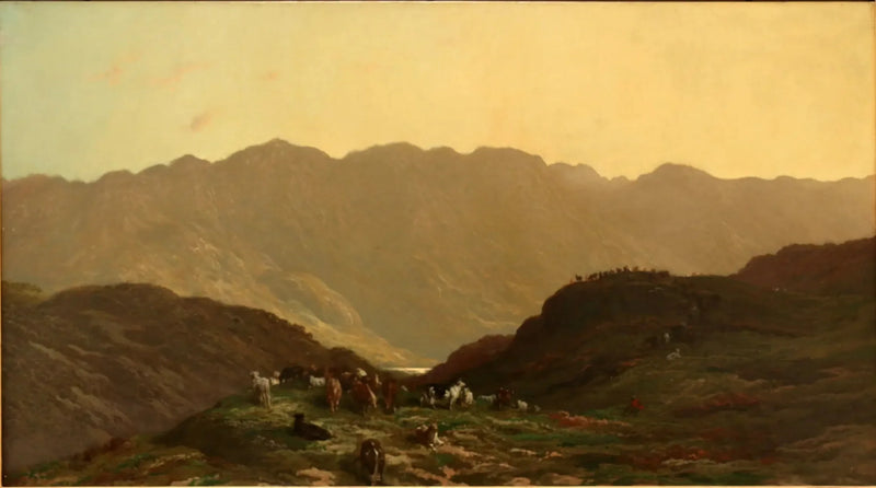 Maisemakuva laumalla - Gustave Doré