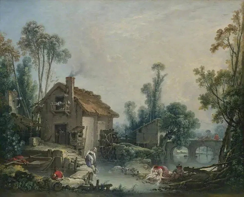 Vesimyllymaisema - François Boucher