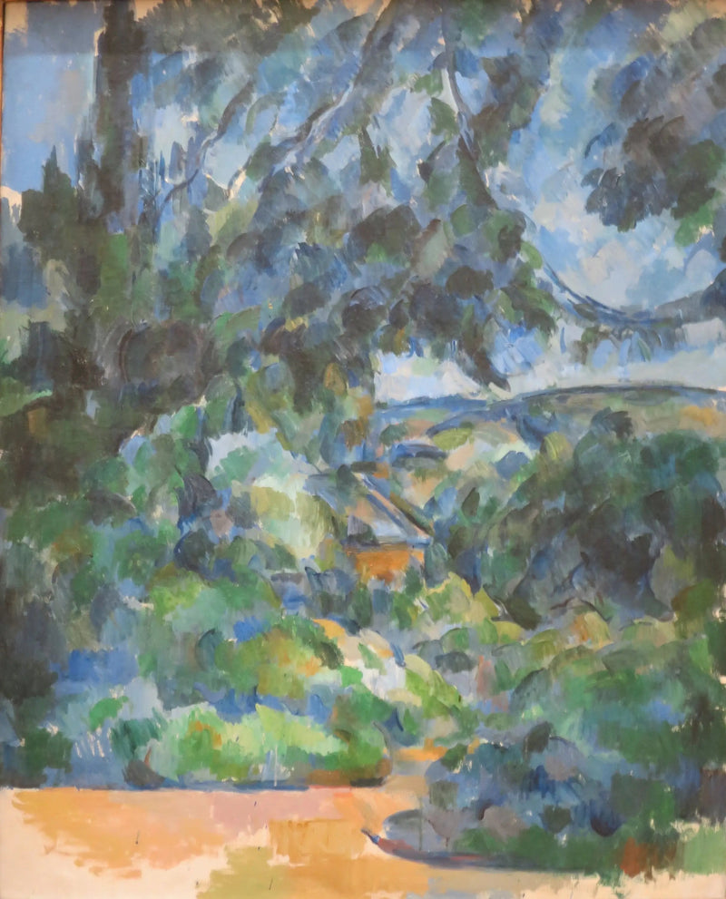 Sininen maisema - Paul Cézanne