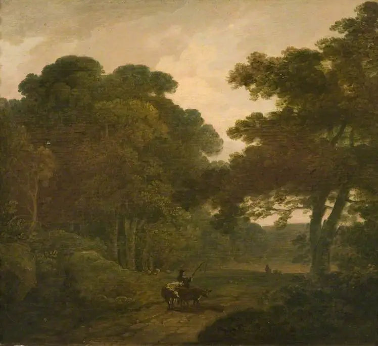 Metsäinen maisema - Thomas Gainsborough