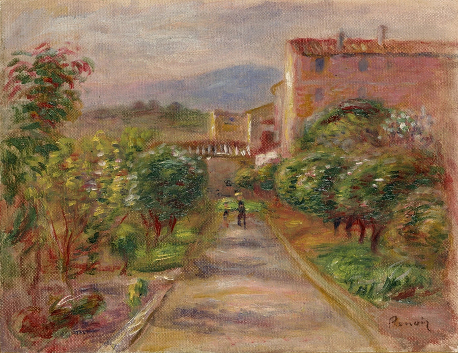Maisema Cagnesissa - Pierre-Auguste Renoir