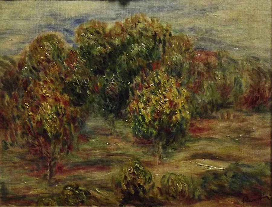 Maisema lähellä Cagnesia - Pierre-Auguste Renoir