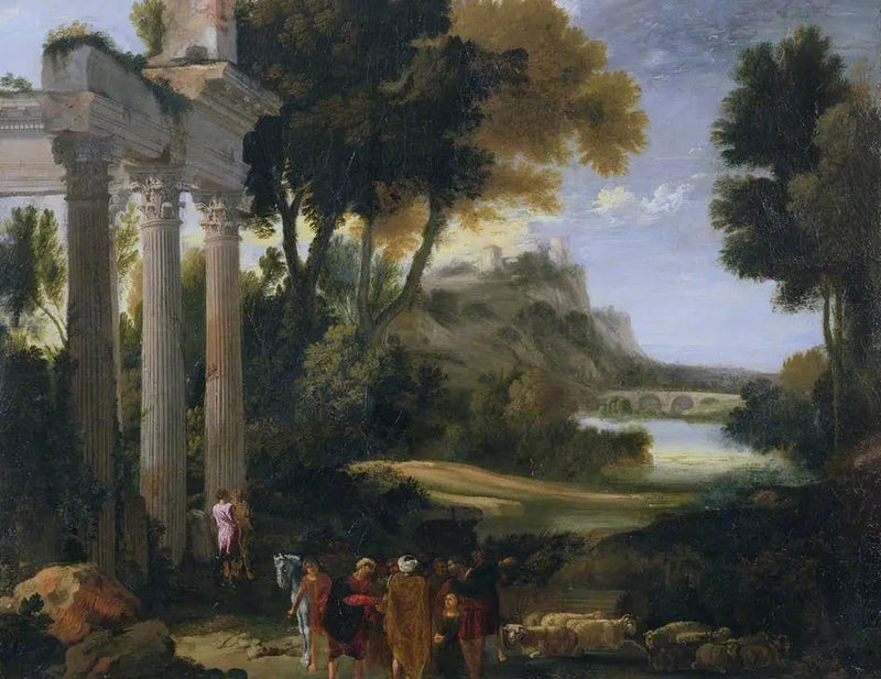 Klassinen maisema - Giovanni Paolo Panini