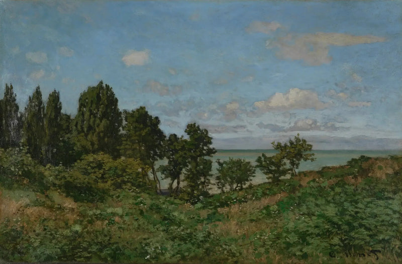 Rannikkomaisema - Claude Monet