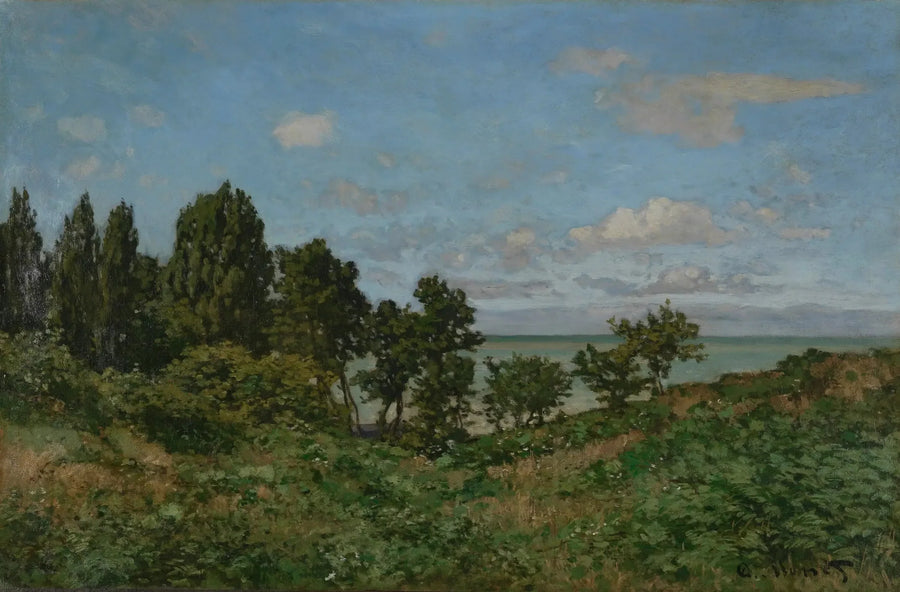Rannikkomaisema - Claude Monet