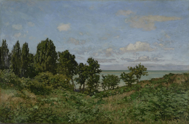 Rannikkomaisema W23 - Claude Monet