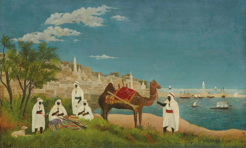Algerin maisema - Henri Rousseau