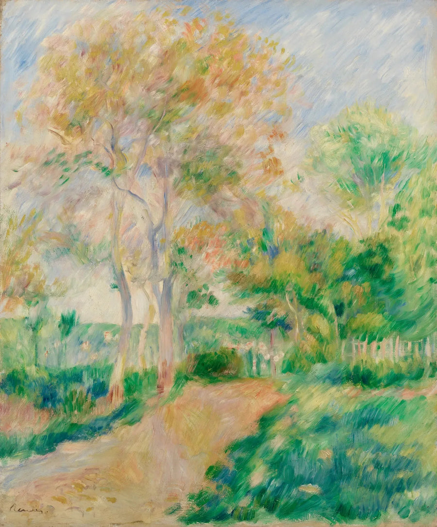 Syksyinen maisema - Pierre-Auguste Renoir