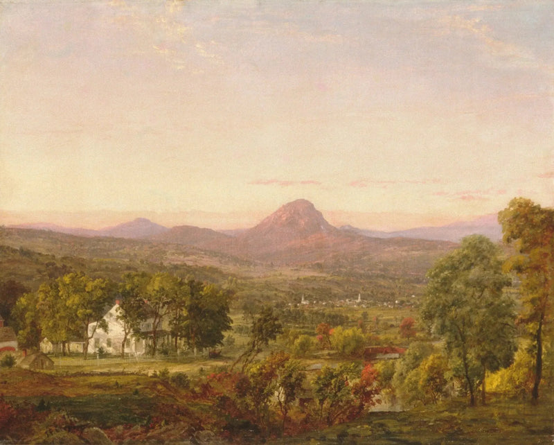 Syksymaisema, Sokerikukkula, Orangein piirikunta, New York - Jasper Francis Cropsey