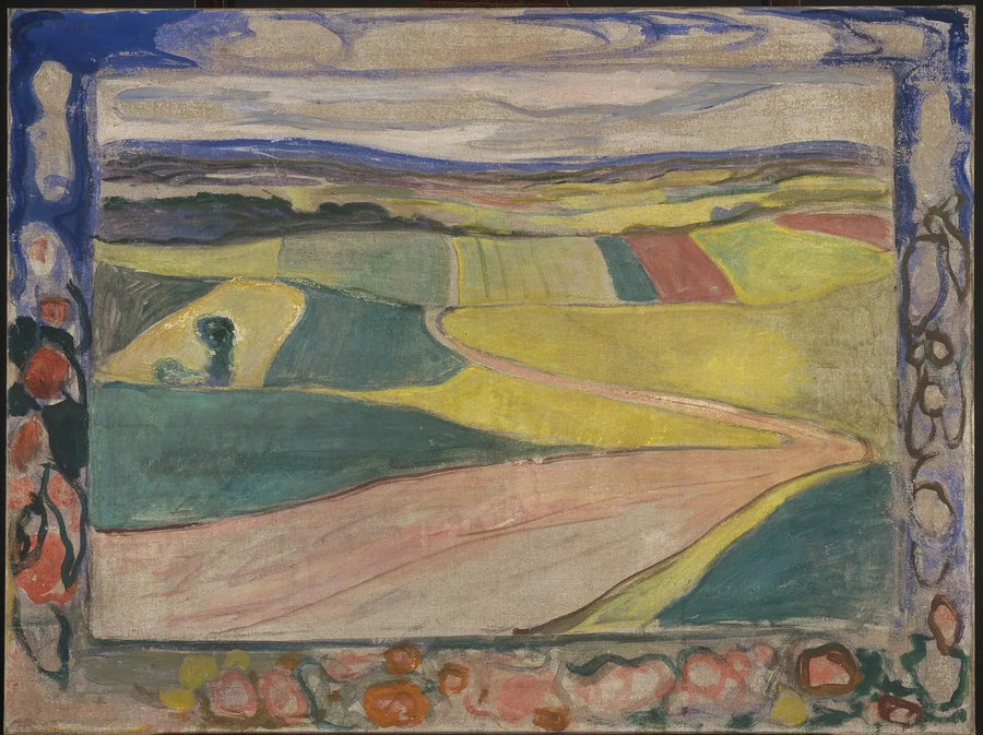 Kesämaisema - Edvard Munch