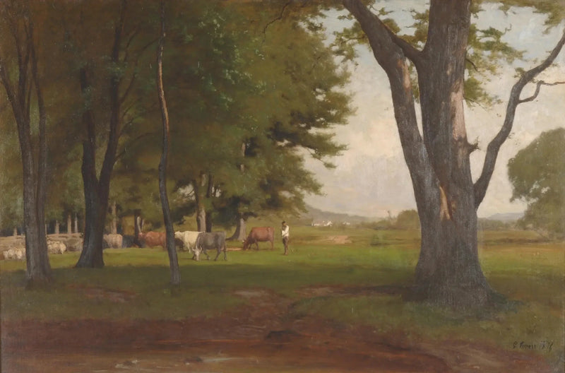 Kesämaisema - George Inness