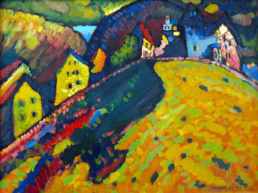 Kesämaisema - Vassily Kandinsky