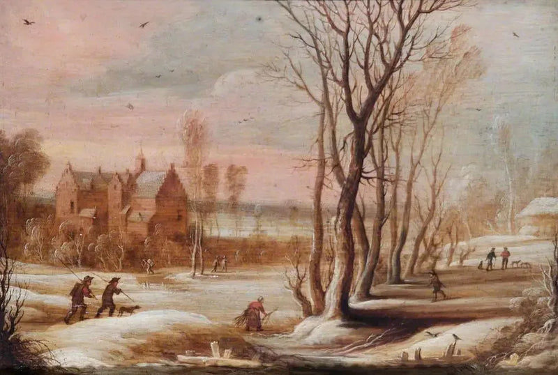 Talvimaisema - David Teniers nuorempi