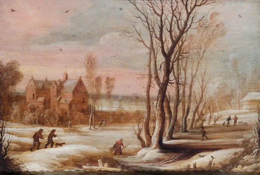 Talvimaisema - David Teniers nuorempi