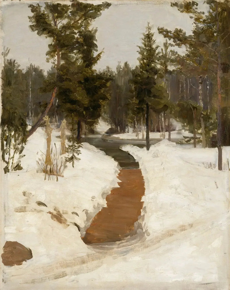 Talvimaisema - Ilya Repin