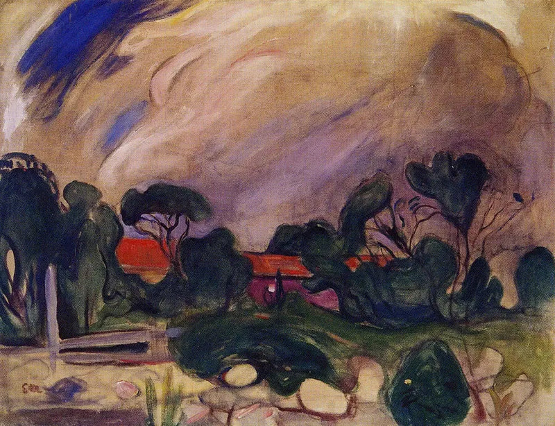 Myrskymaisema - Edvard Munch